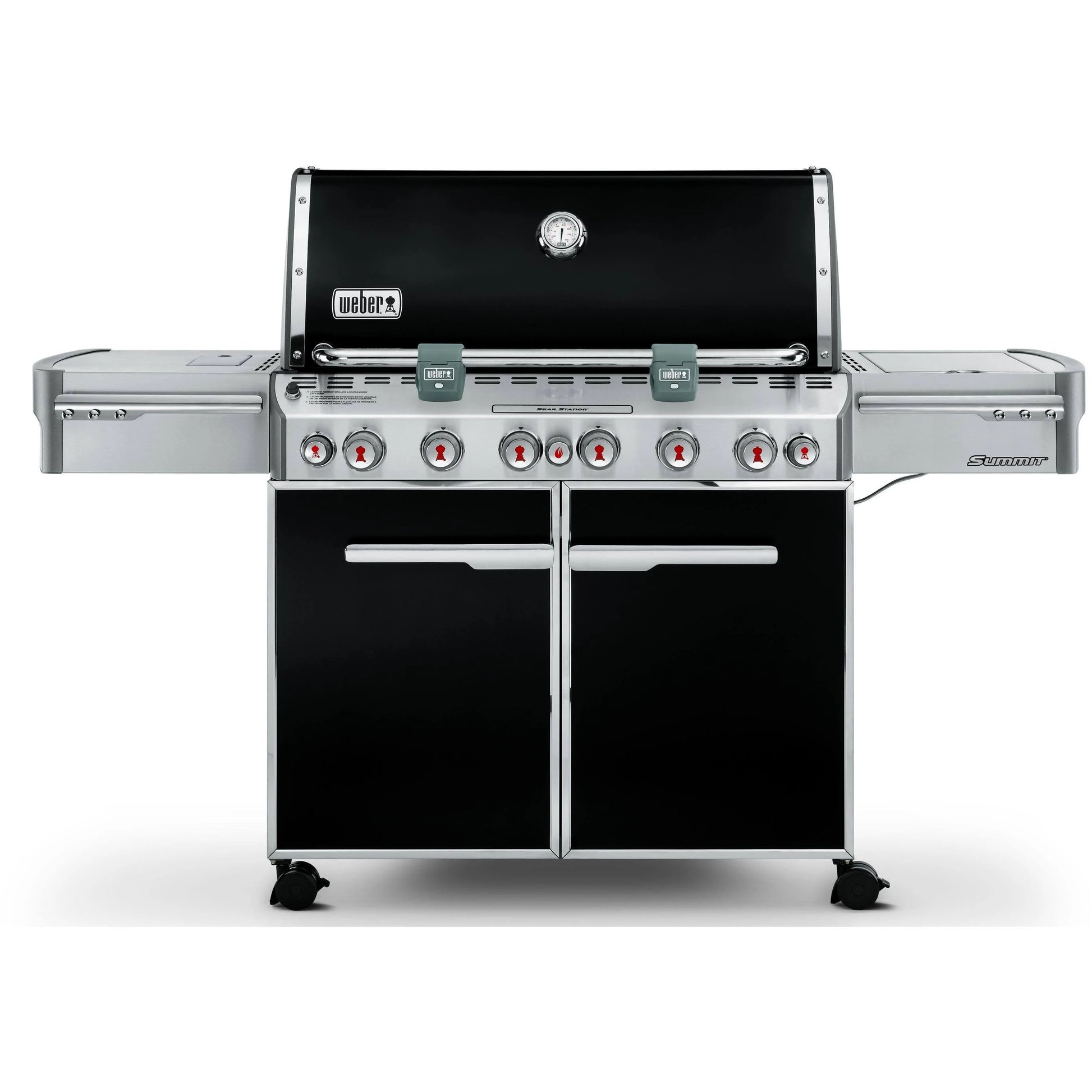 Image of Black Weber Summit E - 670 BBQ 
